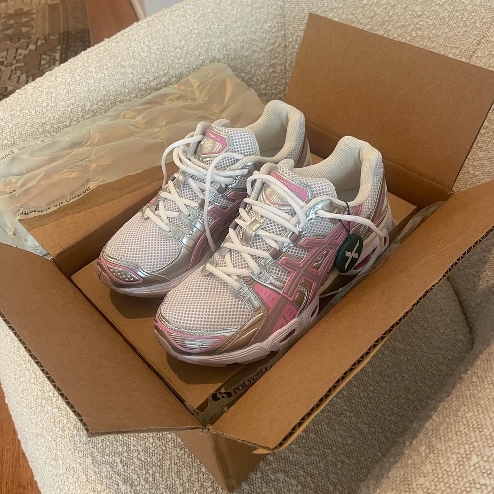 Limited edition ASICS Gel-Nimbus 9 in candy floss